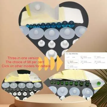 IKJNMLP 12PC Belly Button Shaper Silicone Belly Button Plug Post Tummy 12PCS Different Sizes