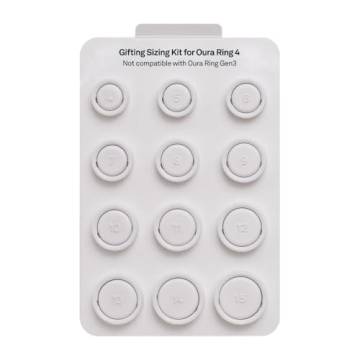 Oura Ring 4 Sizing Kit for Perfect Gifts