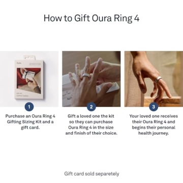 Oura Ring 4 Sizing Kit for Perfect Gifts