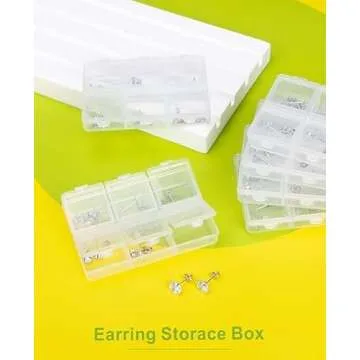 COMOSO 18K Gold Plated S925 Silver Earrings Set - 7 Pairs