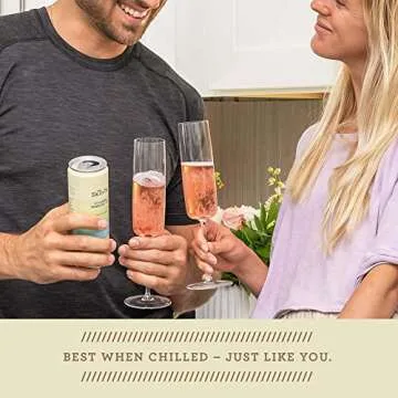 SKINTE Collagen Sparkling Tea Organic Hibiscus Tea with Vanilla | 12 oz (Pack of 12) | Antioxidants and Vitamin C | 3000mg Collagen | Benefits Skin and Mood | Caffeine Free | Zero Added Sugar