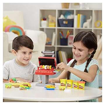 Play-Doh Kitchen Grill Set for Creative Kids Cooking Fun
