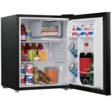 2.7 Cubic Foot Compact Dorm Refrigerator - Black, Energy Efficient