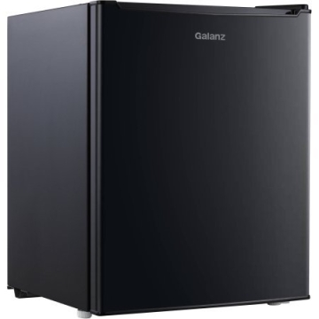 Compact 2.7 Cubic Foot Dorm Refrigerator in Black
