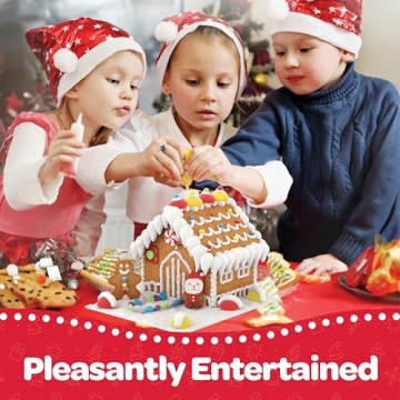 Gingerbread House Kit Set of 2 for Family Fun