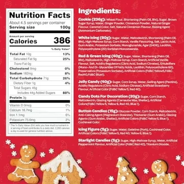 Gingerbread House Kit Set of 2 for Family Fun