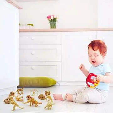 35PCS Dinosaur Fossil Skeletons for Kids' Parties and Fun