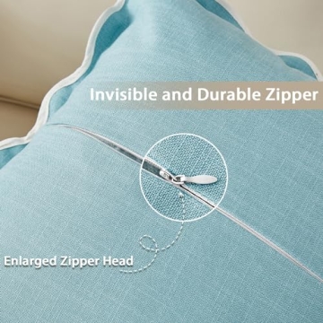 Mayler Yee Scalloped Throw Pillow Covers Set of 2