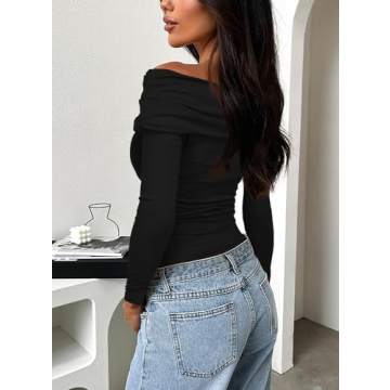 Darong Y2K Off Shoulder Top for Stylish Nights