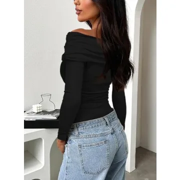 Darong Y2K Off Shoulder Top for Stylish Nights