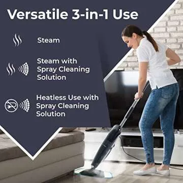 PurSteam Steam Mop Cleaner for Easy Home Cleaning