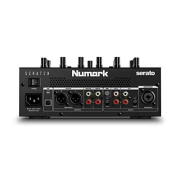 Numark Scratch | Two-Channel DJ Scratch Mixer for Serato DJ Pro (included) With Innofader Crossfader, DVS license, 6 Direct Access Effect Selectors, Performance Pads and 24-Bit Sound Quality