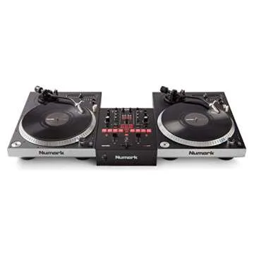 Numark Scratch | Two-Channel DJ Scratch Mixer for Serato DJ Pro (included) With Innofader Crossfader, DVS license, 6 Direct Access Effect Selectors, Performance Pads and 24-Bit Sound Quality