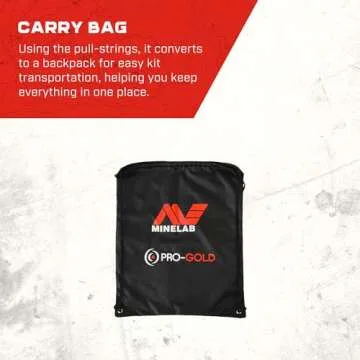 Minelab PRO-Gold Panning Kit - 2 Gold Pans, 1 Classifier, 1 Convertible Carry Bag & More