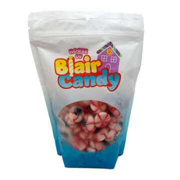 Gummy Eyeballs - 2 LB Resealable Stand Up Candy Bag - Halloween Themed Bloody Eyeball Gummies - Scary Novelty Candy for Trick or Treaters and Party Favor Bags