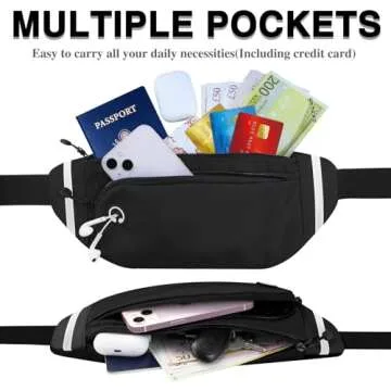 TORRYZA Waterproof Fanny Pack for Active Lifestyles