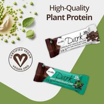 NuGo Dark Chocolate Coconut Protein Bars 10g Protein