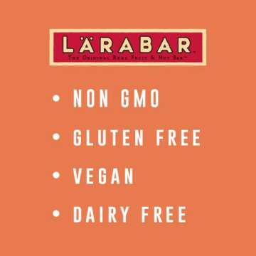 Larabar Mint Chocolate Mini Bars, Gluten Free Vegan Fruit & Nut Bars, 20 ct