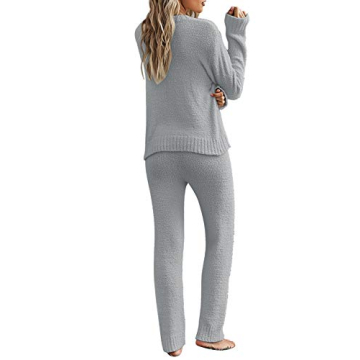 Luvamia Women's Fleece Pajama Set - Soft & Stylish Lounge Wear