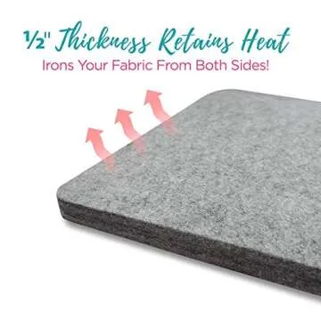 Professional Quilter's Wool Ironing Mat - Premium Quality