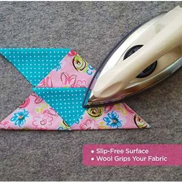 Professional Quilter's Wool Ironing Mat - Premium Quality