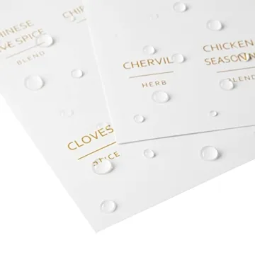 Stylish Talented Kitchen 140 Spice Jar Labels for Organization