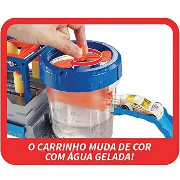 Exciting Hot Wheels Mega Car Wash Play Set for Kids