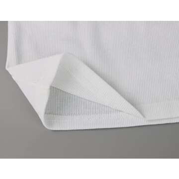 KAMISSY Women's Sleeveless Crop Tank Top Slim Fit Scoop Neck Ribbed Knit Basic Crop Cami Shirts Tops White