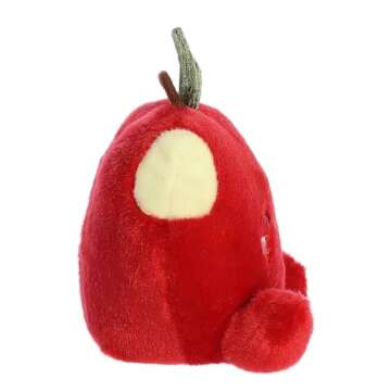 Aurora® Adorable Palm Pals™ Crisp Red Apple™ Stuffed Animal - Pocket-Sized Play - Collectable Fun - 5 Inches