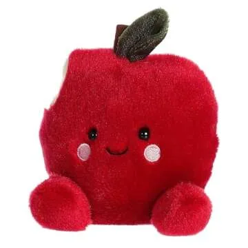 Aurora® Adorable Palm Pals™ Crisp Red Apple™ Stuffed Animal - Pocket-Sized Play - Collectable Fun - 5 Inches