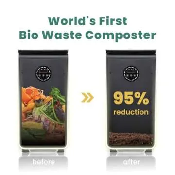 GEME Smart 19L Electric Composter for Efficient Kitchen Composting