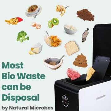 GEME Smart 19L Electric Composter for Efficient Kitchen Composting