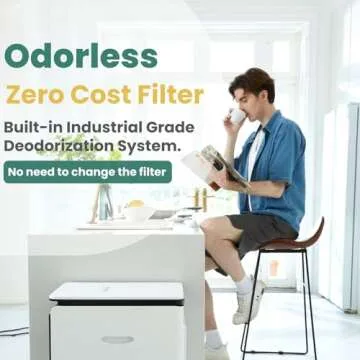 GEME Smart 19L Electric Composter for Efficient Kitchen Composting