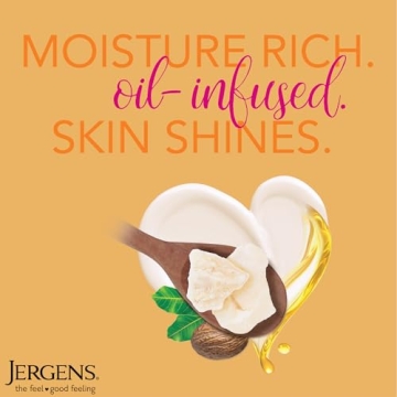 Jergens Shea Butter Lotion for Radiant, Hydrated Skin