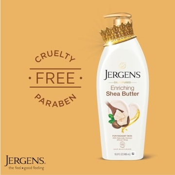 Jergens Shea Butter Lotion for Radiant, Hydrated Skin