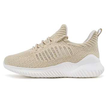 Akk Womens Walking Tennis Shoes Lightweight Slip On Sneakers