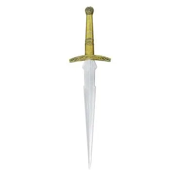18" Long Foam Dagger of Loki God Of Mischief for Cosplay Halloween Costume Prop, Rust