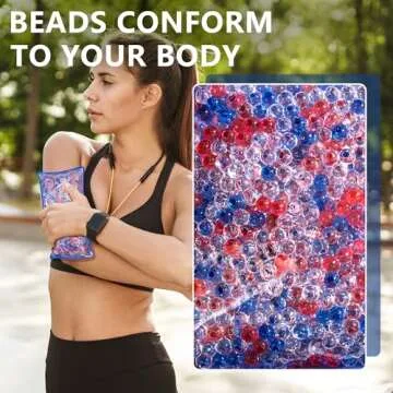 WellWear Hot/Cold Reusable Gel Bead Pack