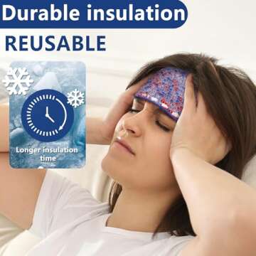 WellWear Hot/Cold Reusable Gel Bead Pack