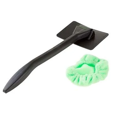 Stalwart Windshield Cleaner with Pivoting Head and Washable Cloth