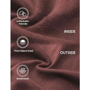 CRZ YOGA Women’s Cozy Fleece Lined Sweatshirt