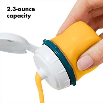 Leakproof Silicone Squeeze Bottles - OXO Good Grips 2 Pack