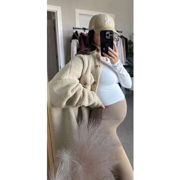 HeyNuts Pure&Plain 7/8 High Waisted Leggings for Women, Athletic Compression Tummy Control Workout Yoga Pants 25'' Dark Carbon Dust XXS(00)