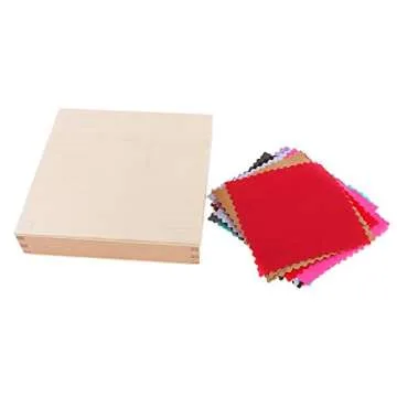 Jili Online Children Kids Montessori Fabric Cloth Box Rial Toy for Kids Congnitive