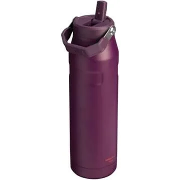 Stanley IceFlow Flip Straw 2.0 Water Bottle 36 oz | Built-In Straw for Travel and Sports | Lightweig...