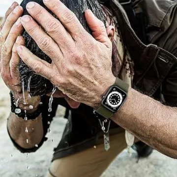 Stylish Nylon Braided Apple Watch Bands for Men