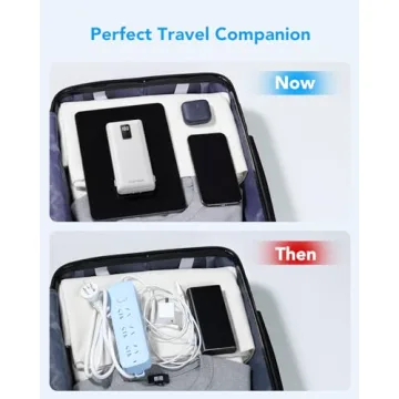 Charmast Portable Charger Built-in Cables & Plug