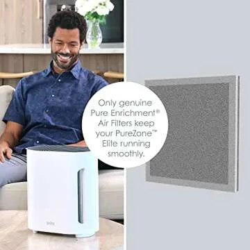 Pure Enrichment 3-in-1 True HEPA Replacement Filter