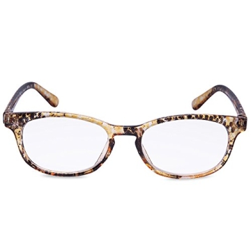 EYEGUARD 4 Pack Fashionable Reading Glasses Women