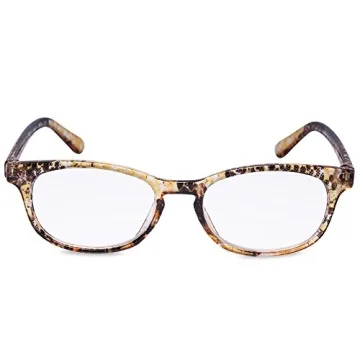 EYEGUARD 4 Pack Fashionable Reading Glasses Women